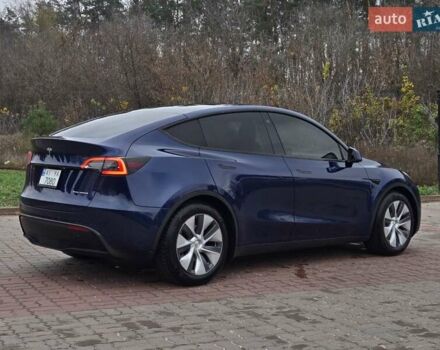 Синий Тесла Model Y, объемом двигателя 0 л и пробегом 99 тыс. км за 25500 $, фото 9 на Automoto.ua