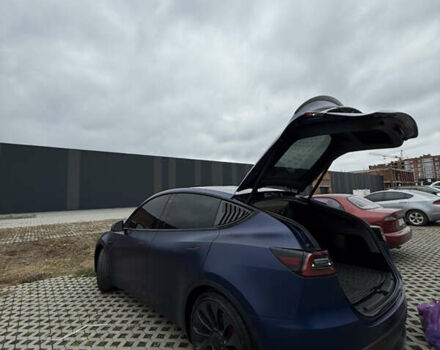 Синій Тесла Model Y, об'ємом двигуна 0 л та пробігом 48 тис. км за 26000 $, фото 12 на Automoto.ua