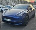 Синий Тесла Model Y, объемом двигателя 0 л и пробегом 65 тыс. км за 27000 $, фото 1 на Automoto.ua