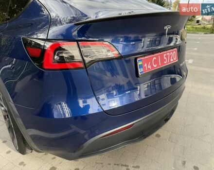 Синий Тесла Model Y, объемом двигателя 0 л и пробегом 86 тыс. км за 25900 $, фото 62 на Automoto.ua