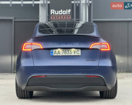 Синий Тесла Model Y, объемом двигателя 0 л и пробегом 88 тыс. км за 31990 $, фото 18 на Automoto.ua