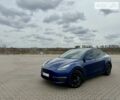 Синий Тесла Model Y, объемом двигателя 0 л и пробегом 28 тыс. км за 38555 $, фото 1 на Automoto.ua