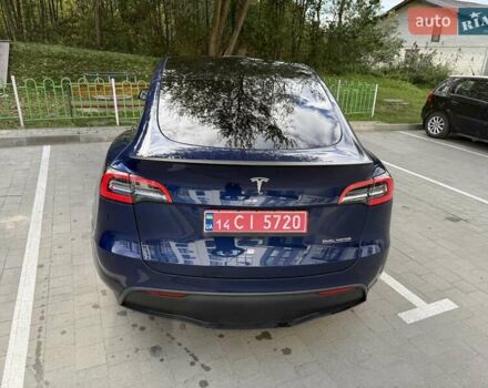 Синий Тесла Model Y, объемом двигателя 0 л и пробегом 86 тыс. км за 25900 $, фото 53 на Automoto.ua