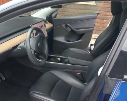 Синий Тесла Model Y, объемом двигателя 0 л и пробегом 74 тыс. км за 26500 $, фото 5 на Automoto.ua