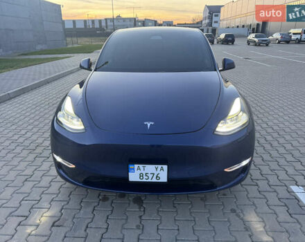 Синий Тесла Model Y, объемом двигателя 0 л и пробегом 155 тыс. км за 22500 $, фото 16 на Automoto.ua