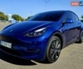 Синий Тесла Model Y, объемом двигателя 0 л и пробегом 53 тыс. км за 23500 $, фото 1 на Automoto.ua