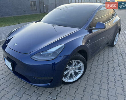 Синий Тесла Model Y, объемом двигателя 0 л и пробегом 155 тыс. км за 22500 $, фото 11 на Automoto.ua