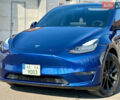 Синий Тесла Model Y, объемом двигателя 0 л и пробегом 33 тыс. км за 23900 $, фото 5 на Automoto.ua