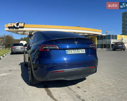 Синий Тесла Model Y, объемом двигателя 0 л и пробегом 127 тыс. км за 24700 $, фото 7 на Automoto.ua