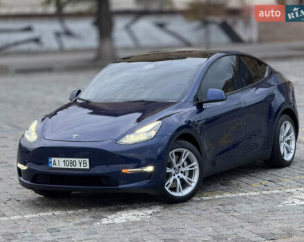 Тесла Model Y 2021 в Харькове на Automoto.ua Синий Тесла Model Y, объемом двигателя 0 л и пробегом 113 тыс. км за 21200 $, фото 3 на Automoto.ua