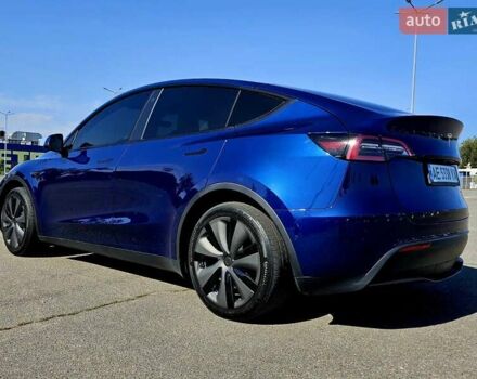 Синий Тесла Model Y, объемом двигателя 0 л и пробегом 53 тыс. км за 23500 $, фото 5 на Automoto.ua