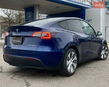 Синий Тесла Model Y, объемом двигателя 0 л и пробегом 130 тыс. км за 23500 $, фото 4 на Automoto.ua