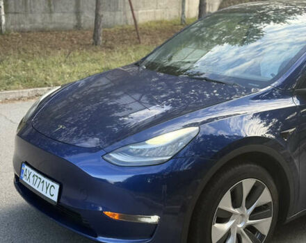 Синий Тесла Model Y, объемом двигателя 0 л и пробегом 97 тыс. км за 26500 $, фото 7 на Automoto.ua