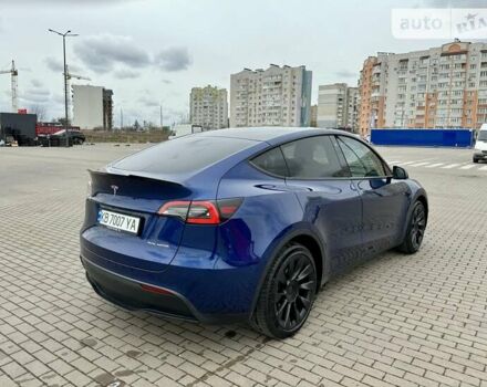 Синій Тесла Model Y, об'ємом двигуна 0 л та пробігом 28 тис. км за 38555 $, фото 10 на Automoto.ua