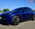 Синий Тесла Model Y, объемом двигателя 0 л и пробегом 53 тыс. км за 23500 $, фото 2 на Automoto.ua