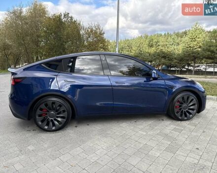 Синий Тесла Model Y, объемом двигателя 0 л и пробегом 86 тыс. км за 25900 $, фото 13 на Automoto.ua