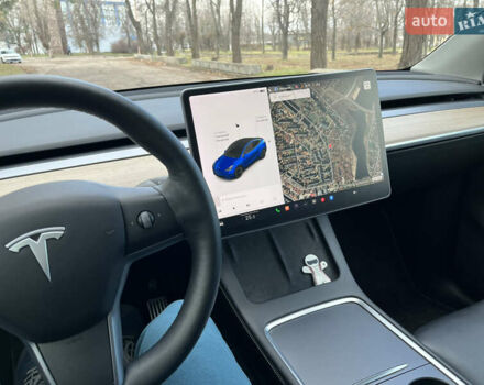 Синій Тесла Model Y, об'ємом двигуна 0 л та пробігом 72 тис. км за 27500 $, фото 11 на Automoto.ua
