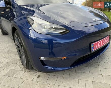 Синій Тесла Model Y, об'ємом двигуна 0 л та пробігом 88 тис. км за 22999 $, фото 8 на Automoto.ua