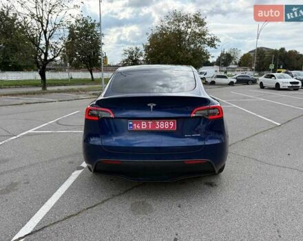 Синий Тесла Model Y, объемом двигателя 0 л и пробегом 150 тыс. км за 22000 $, фото 3 на Automoto.ua