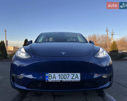 Синій Тесла Model Y, об'ємом двигуна 0 л та пробігом 61 тис. км за 22500 $, фото 1 на Automoto.ua
