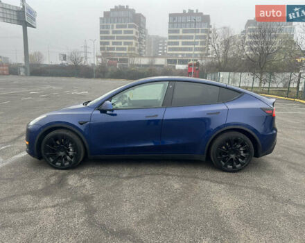 Синий Тесла Model Y, объемом двигателя 0 л и пробегом 125 тыс. км за 25997 $, фото 30 на Automoto.ua
