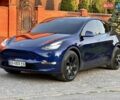 Синий Тесла Model Y, объемом двигателя 0 л и пробегом 90 тыс. км за 22300 $, фото 1 на Automoto.ua