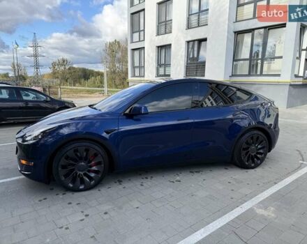 Синий Тесла Model Y, объемом двигателя 0 л и пробегом 86 тыс. км за 25900 $, фото 38 на Automoto.ua