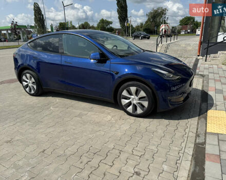 Синий Тесла Model Y, объемом двигателя 0 л и пробегом 83 тыс. км за 24999 $, фото 9 на Automoto.ua