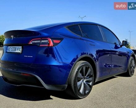 Синий Тесла Model Y, объемом двигателя 0 л и пробегом 53 тыс. км за 23500 $, фото 9 на Automoto.ua