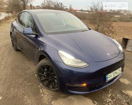 Синій Тесла Model Y, об'ємом двигуна 0 л та пробігом 64 тис. км за 53750 $, фото 3 на Automoto.ua