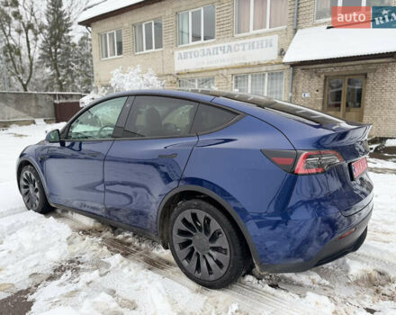 Синий Тесла Model Y, объемом двигателя 0 л и пробегом 63 тыс. км за 27000 $, фото 5 на Automoto.ua