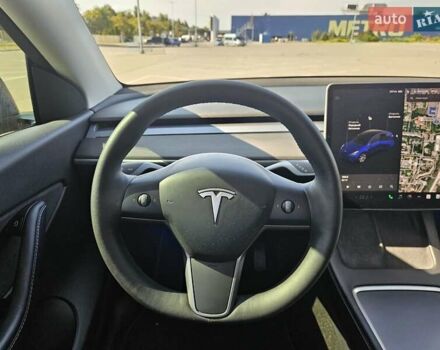 Синий Тесла Model Y, объемом двигателя 0 л и пробегом 53 тыс. км за 23500 $, фото 24 на Automoto.ua