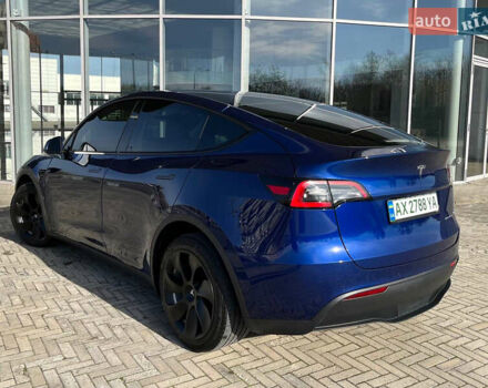 Синий Тесла Model Y, объемом двигателя 0 л и пробегом 35 тыс. км за 30100 $, фото 5 на Automoto.ua