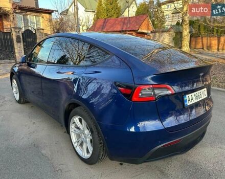 Синий Тесла Model Y, объемом двигателя 0 л и пробегом 62 тыс. км за 25800 $, фото 3 на Automoto.ua