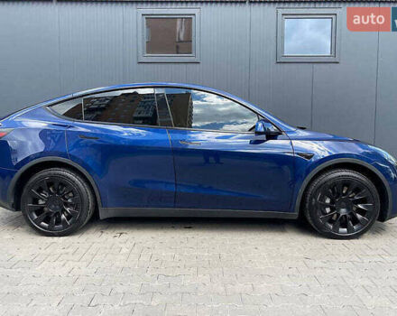 Синий Тесла Model Y, объемом двигателя 0 л и пробегом 60 тыс. км за 20000 $, фото 3 на Automoto.ua