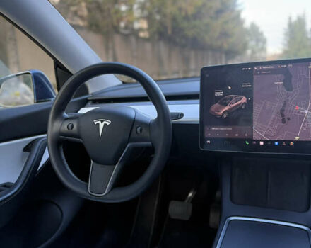 Синий Тесла Model Y, объемом двигателя 0 л и пробегом 97 тыс. км за 26500 $, фото 28 на Automoto.ua