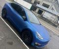 Синий Тесла Model Y, объемом двигателя 0 л и пробегом 44 тыс. км за 35000 $, фото 1 на Automoto.ua