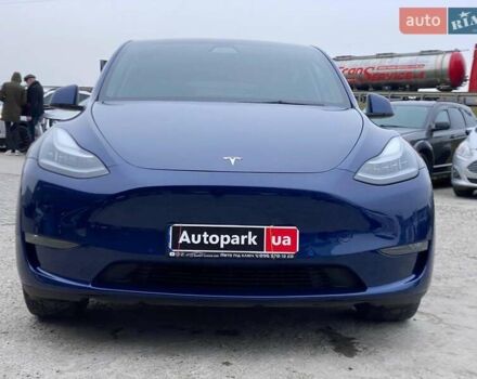 Синій Тесла Model Y, об'ємом двигуна 0 л та пробігом 91 тис. км за 25990 $, фото 1 на Automoto.ua