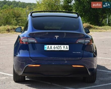 Синий Тесла Model Y, объемом двигателя 0 л и пробегом 81 тыс. км за 25499 $, фото 10 на Automoto.ua