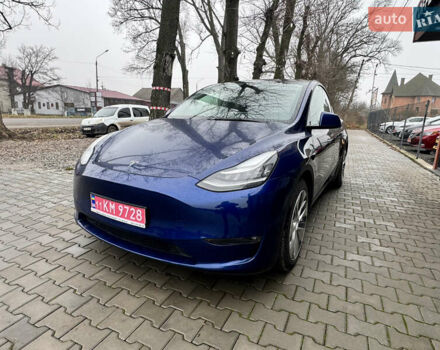 Синій Тесла Model Y, об'ємом двигуна 0 л та пробігом 44 тис. км за 23500 $, фото 7 на Automoto.ua