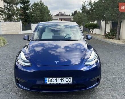 Синій Тесла Model Y, об'ємом двигуна 0 л та пробігом 66 тис. км за 28351 $, фото 7 на Automoto.ua