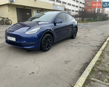 Синий Тесла Model Y, объемом двигателя 0 л и пробегом 127 тыс. км за 22300 $, фото 10 на Automoto.ua