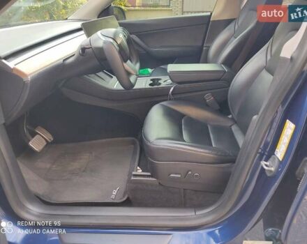 Синий Тесла Model Y, объемом двигателя 0 л и пробегом 58 тыс. км за 24000 $, фото 8 на Automoto.ua
