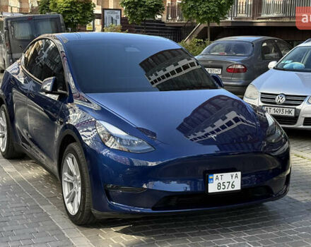 Синий Тесла Model Y, объемом двигателя 0 л и пробегом 155 тыс. км за 22500 $, фото 1 на Automoto.ua