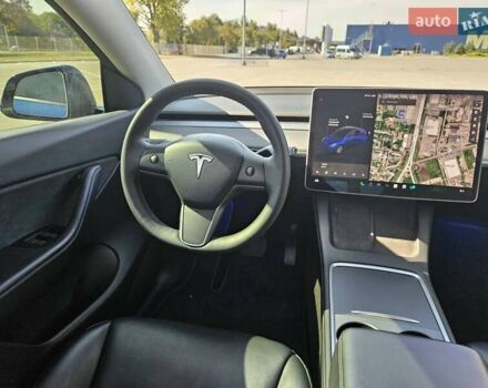 Синий Тесла Model Y, объемом двигателя 0 л и пробегом 53 тыс. км за 23500 $, фото 23 на Automoto.ua