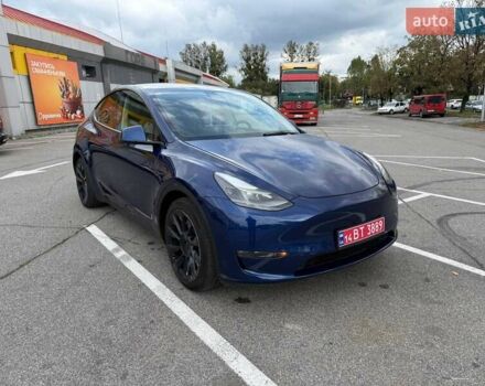 Синий Тесла Model Y, объемом двигателя 0 л и пробегом 150 тыс. км за 22000 $, фото 7 на Automoto.ua