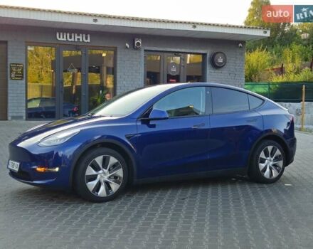 Синий Тесла Model Y, объемом двигателя 0 л и пробегом 99 тыс. км за 25900 $, фото 9 на Automoto.ua