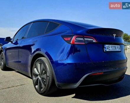 Синий Тесла Model Y, объемом двигателя 0 л и пробегом 53 тыс. км за 23500 $, фото 6 на Automoto.ua