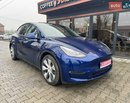 Синій Тесла Model Y, об'ємом двигуна 0 л та пробігом 44 тис. км за 23500 $, фото 8 на Automoto.ua