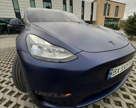 Синій Тесла Model Y, об'ємом двигуна 0 л та пробігом 48 тис. км за 26000 $, фото 6 на Automoto.ua